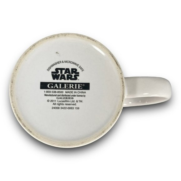 Star Wars 2011 Coffee Cup Mug Hans Solo Boba Fett Galerie Lucasfilm Pre Owned - Picture 6 of 9